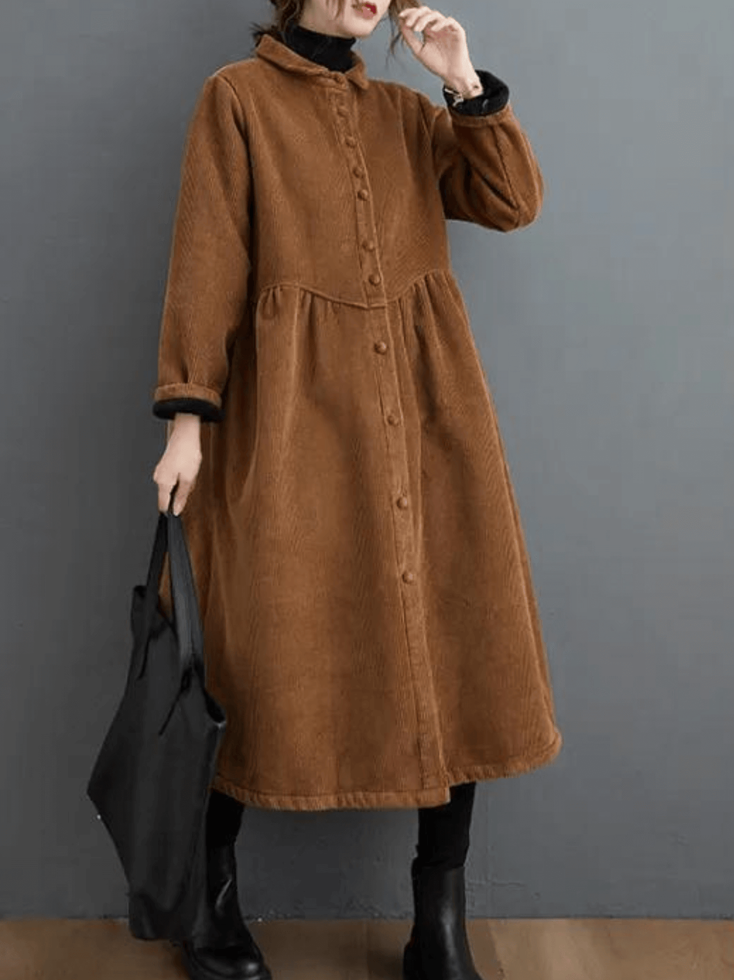 Dam Löst Corduroy Trenchcoat