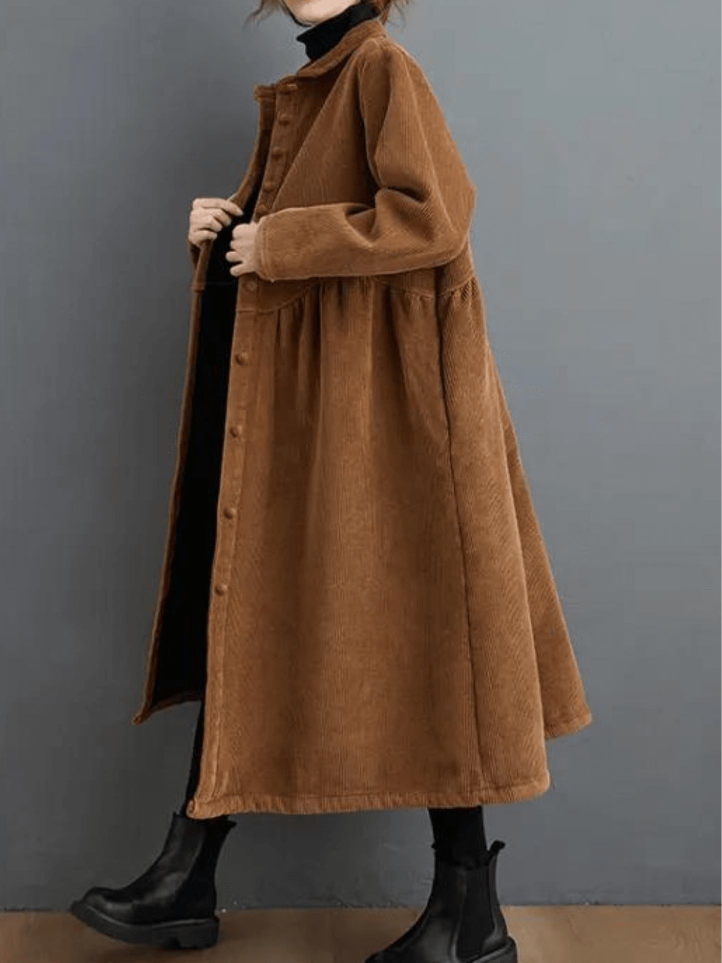 Dam Löst Corduroy Trenchcoat