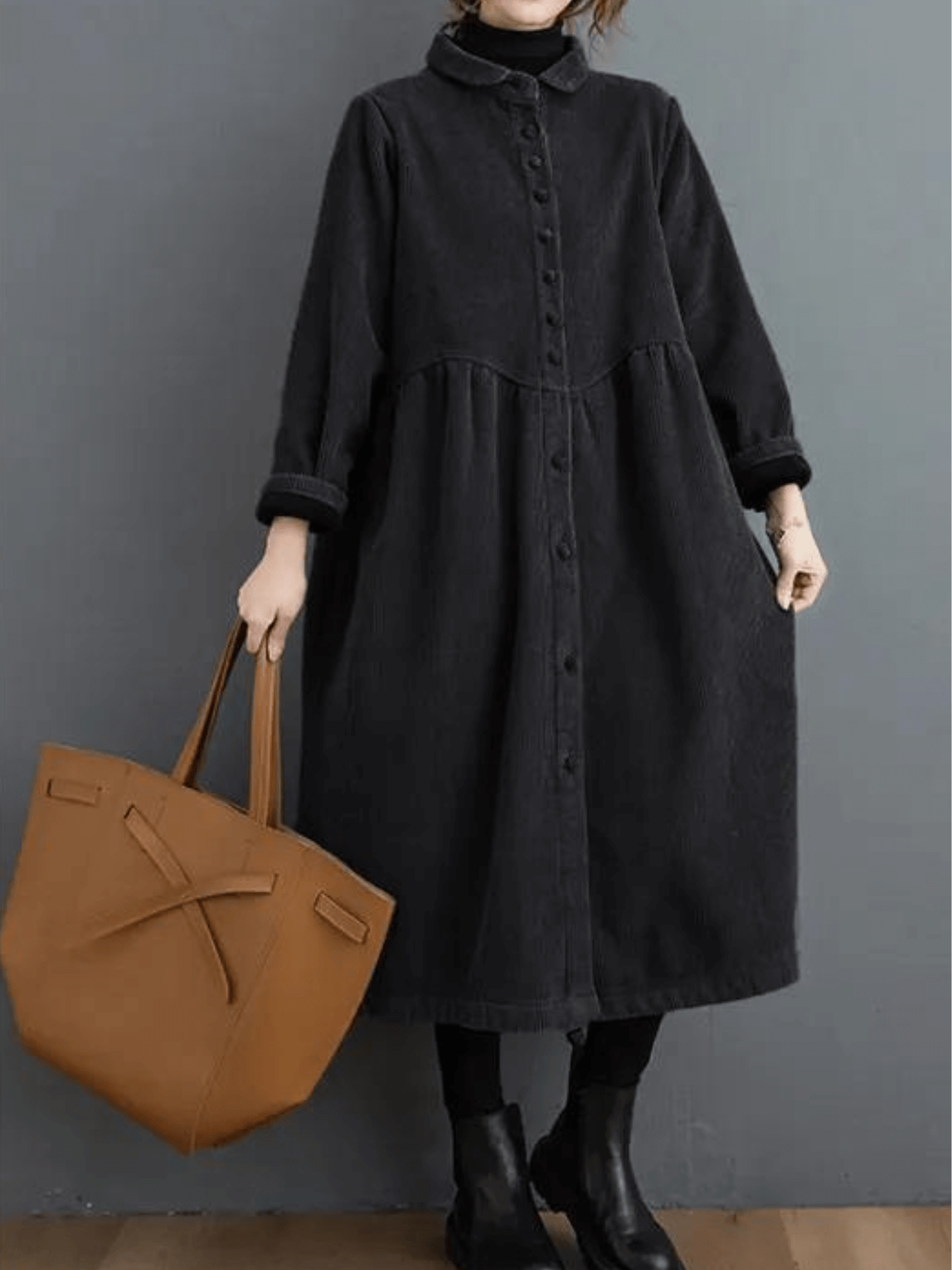 Dam Löst Corduroy Trenchcoat