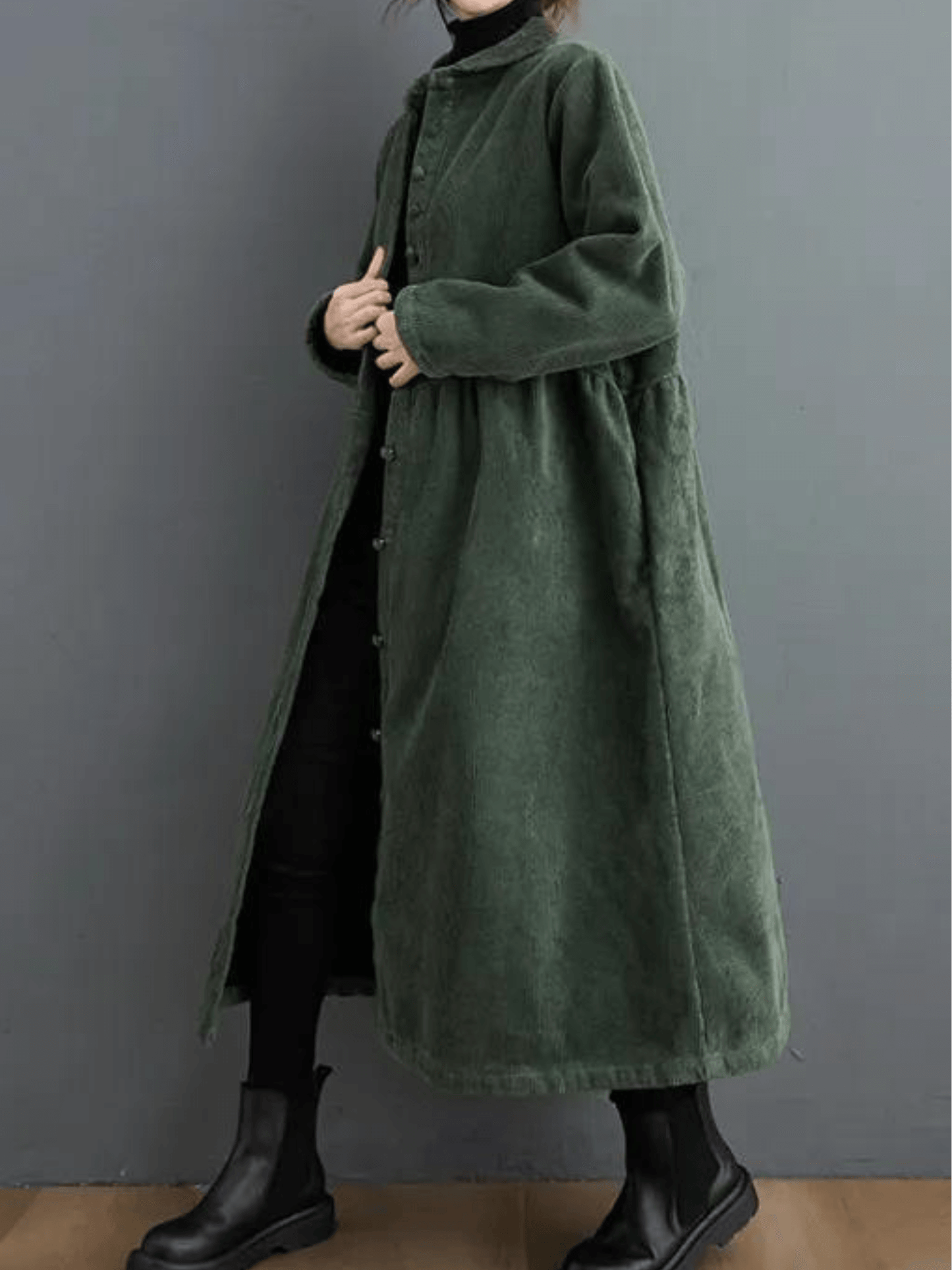 Dam Löst Corduroy Trenchcoat