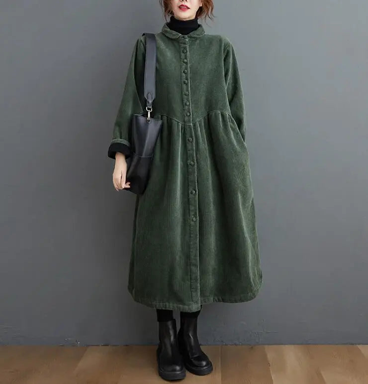 Dam Löst Corduroy Trenchcoat