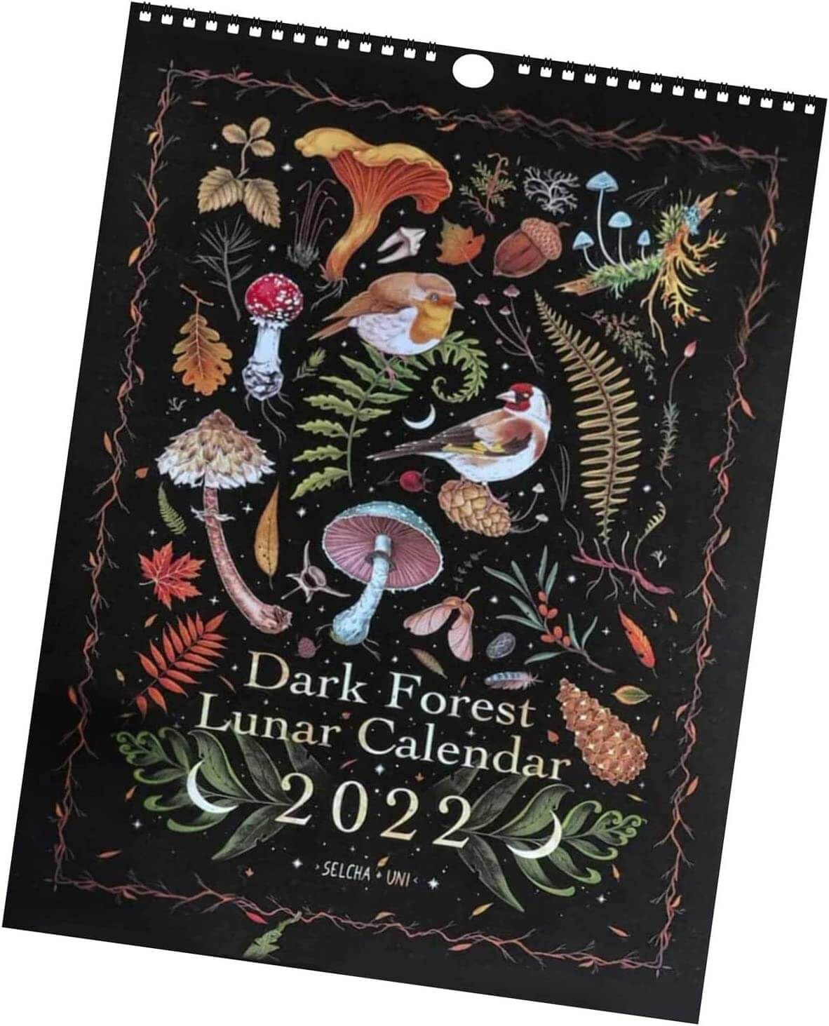 2022 Dark Forest Månkalender